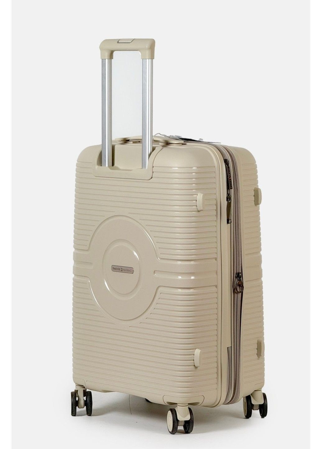 Средний пластиковый чемодан 2022-28-2GR Three Birds (370944559)