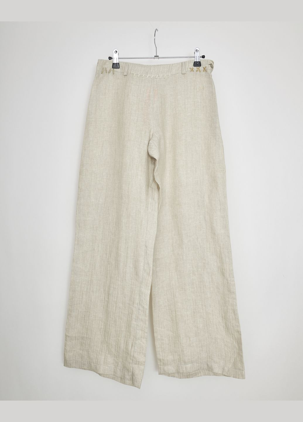 Бежевые повседневный летние брюки Mandarino