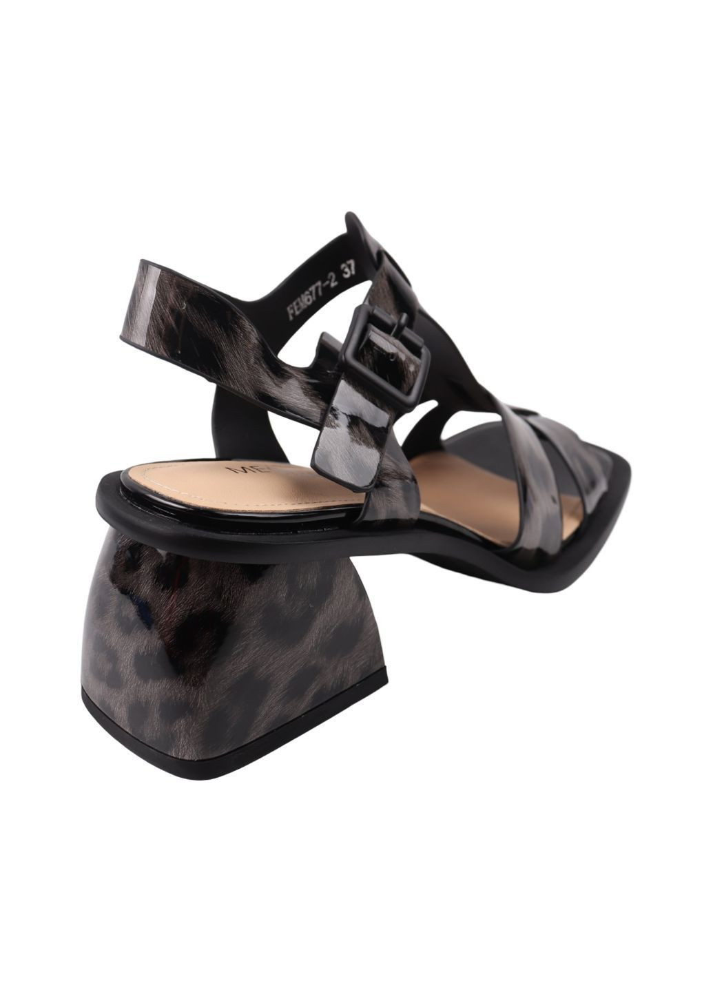 Босоніжки жіночі леопард на підборах Meglias 42-25LB (316226544)