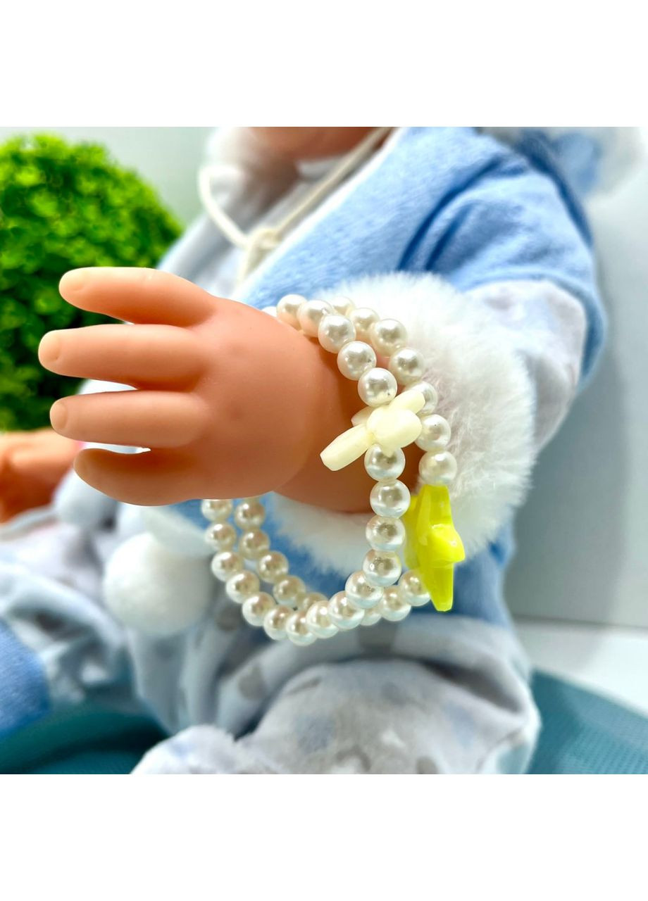 Пупс функциональный Чудо Малыш 8 функций 9 аксессуаров в комплекте 43см (BL242P-DM-UA) No Brand (363263537)