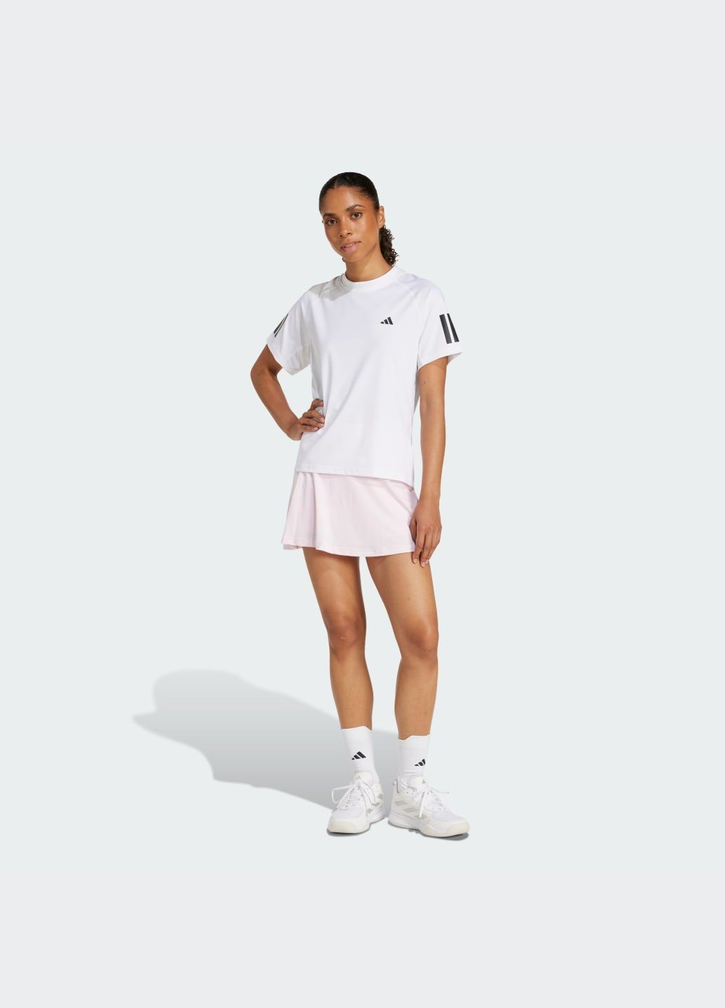 Футболка Club 3-Stripes Tennis Climacool adidas - (333155324)