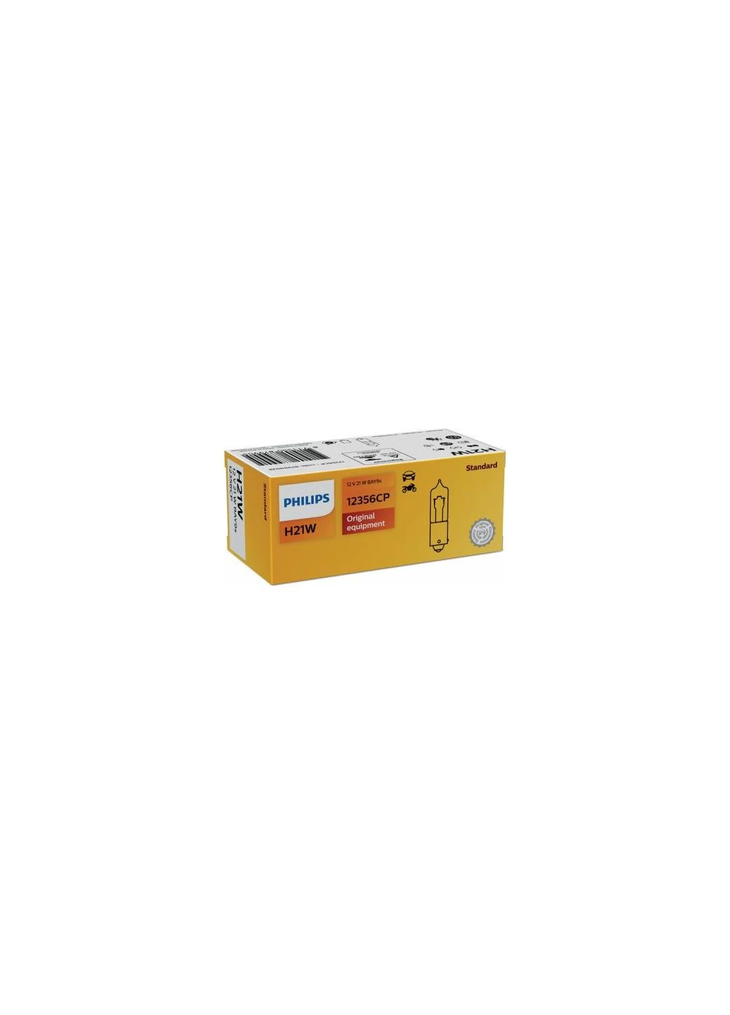 Автолампа (12356 CP) Philips 21W (276531829)
