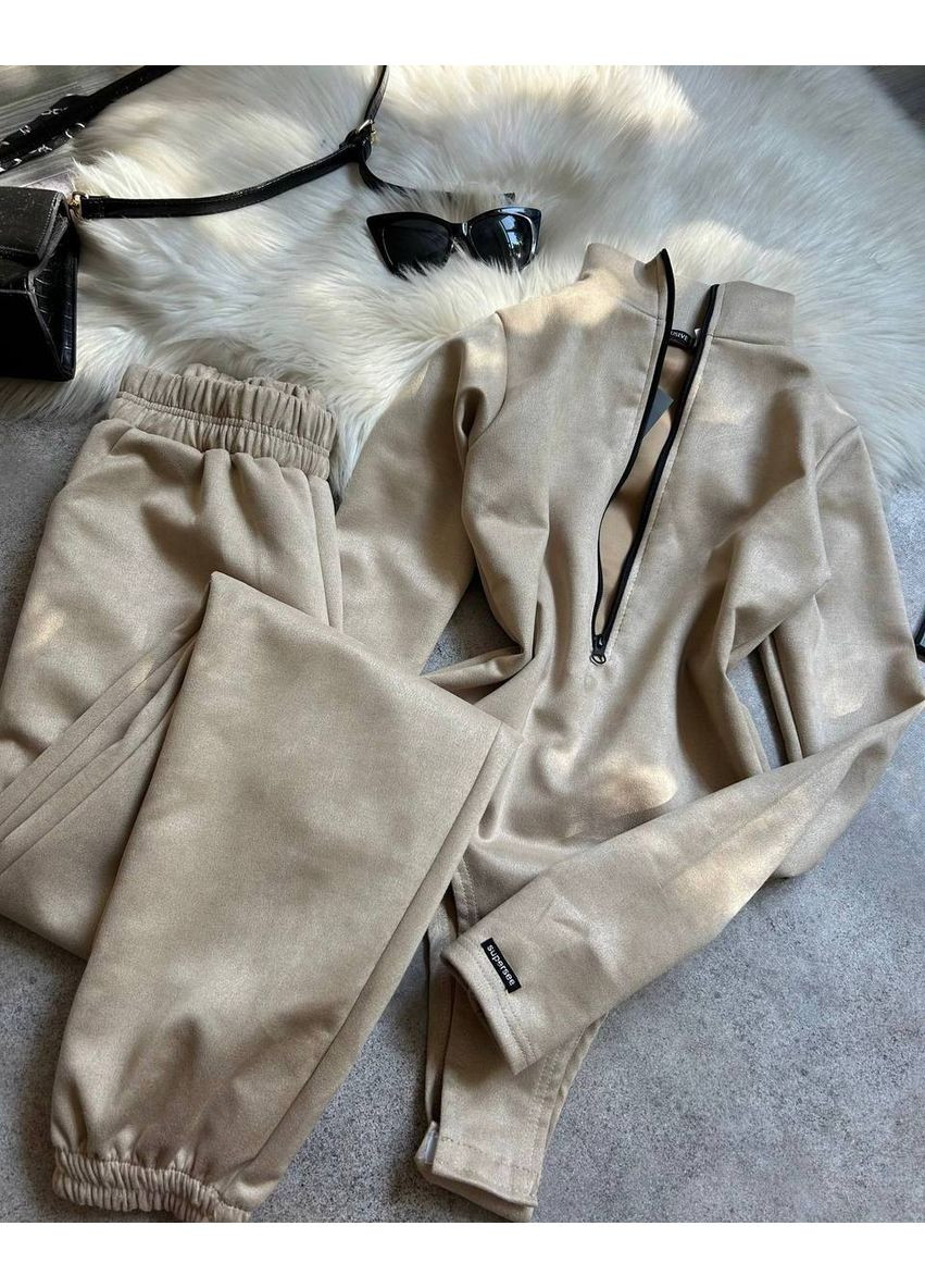 🔥 Костюм из замши: боди + джогеры Размерная сетка в описании DK/DL Мода без кордонів (364966274)