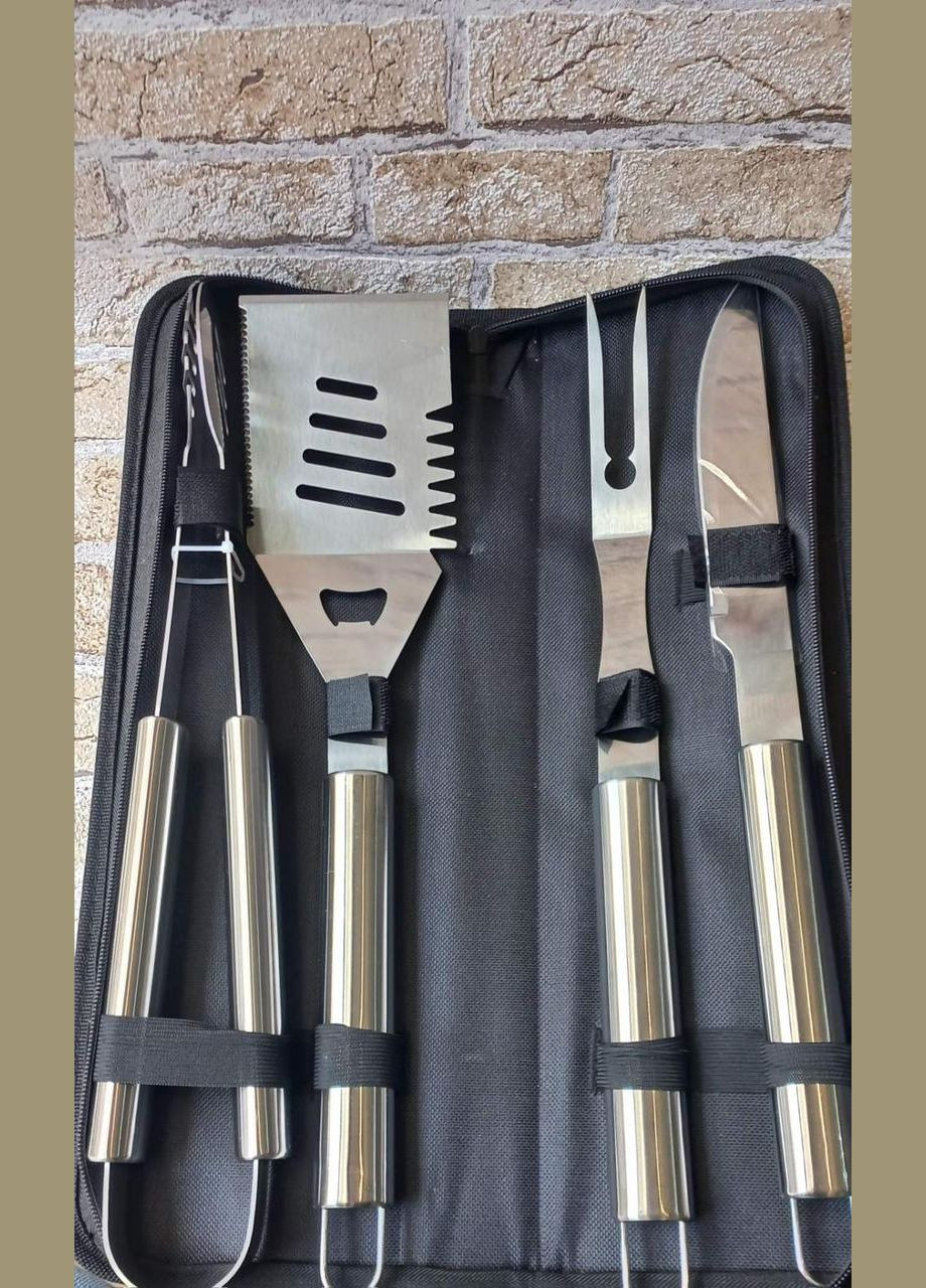 Набір для барбекю 4 предмета в кейсі DN-12007 Dynasty (301350952)