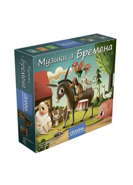 Настольная игра Музыканты из Бремена (84290) Granna (367060443)