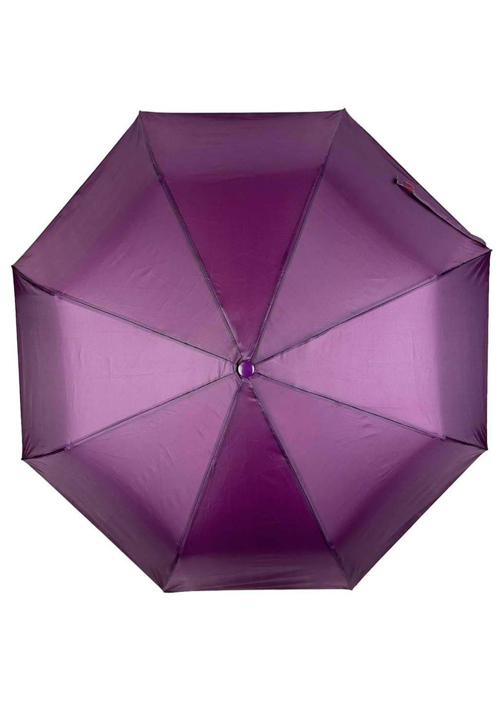 Женский однотонный зонт полуавтомат на 8 спиц Toprain (289977423)