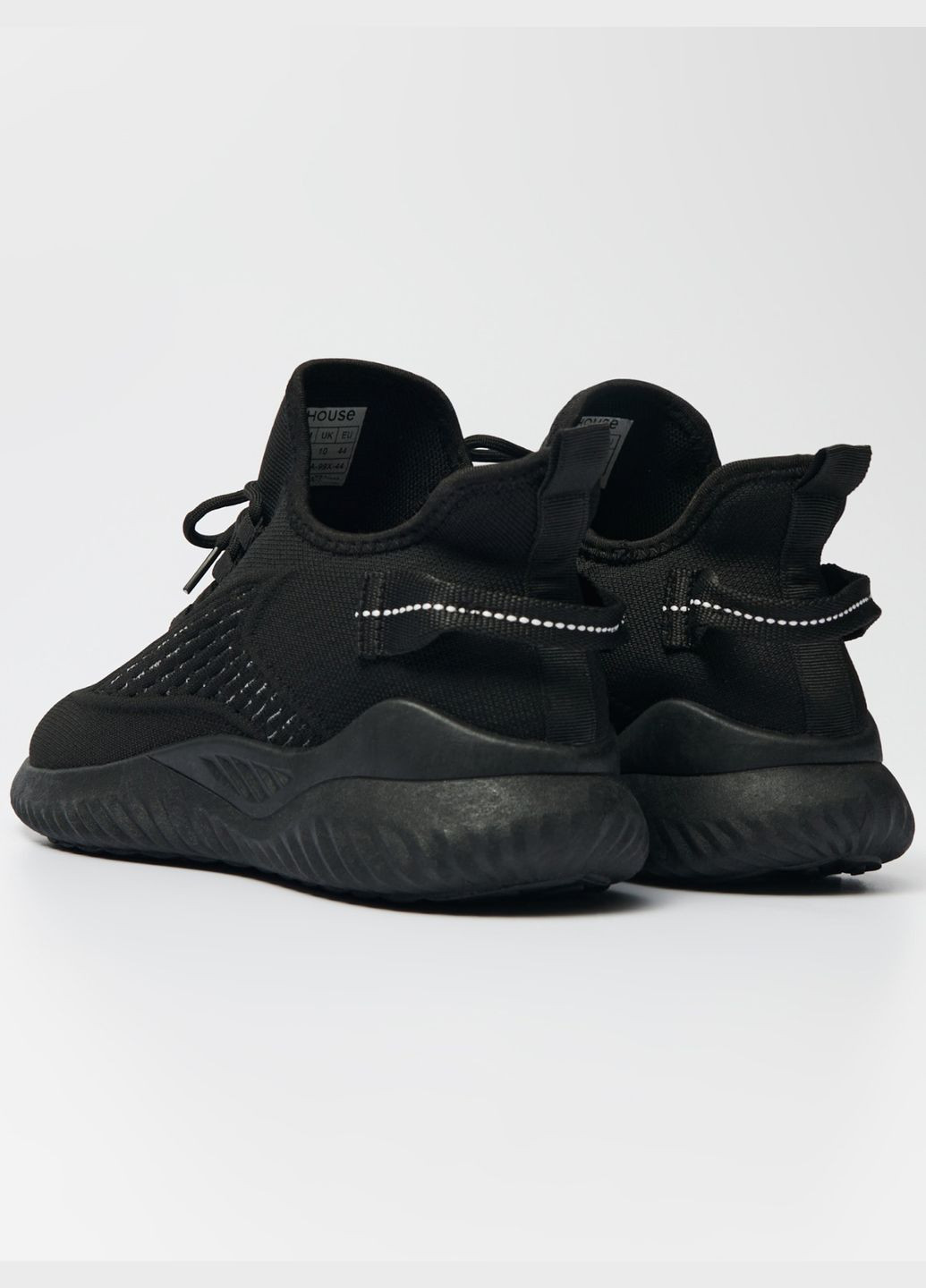 Черные летние кроссовки мужские brand черные сетка House