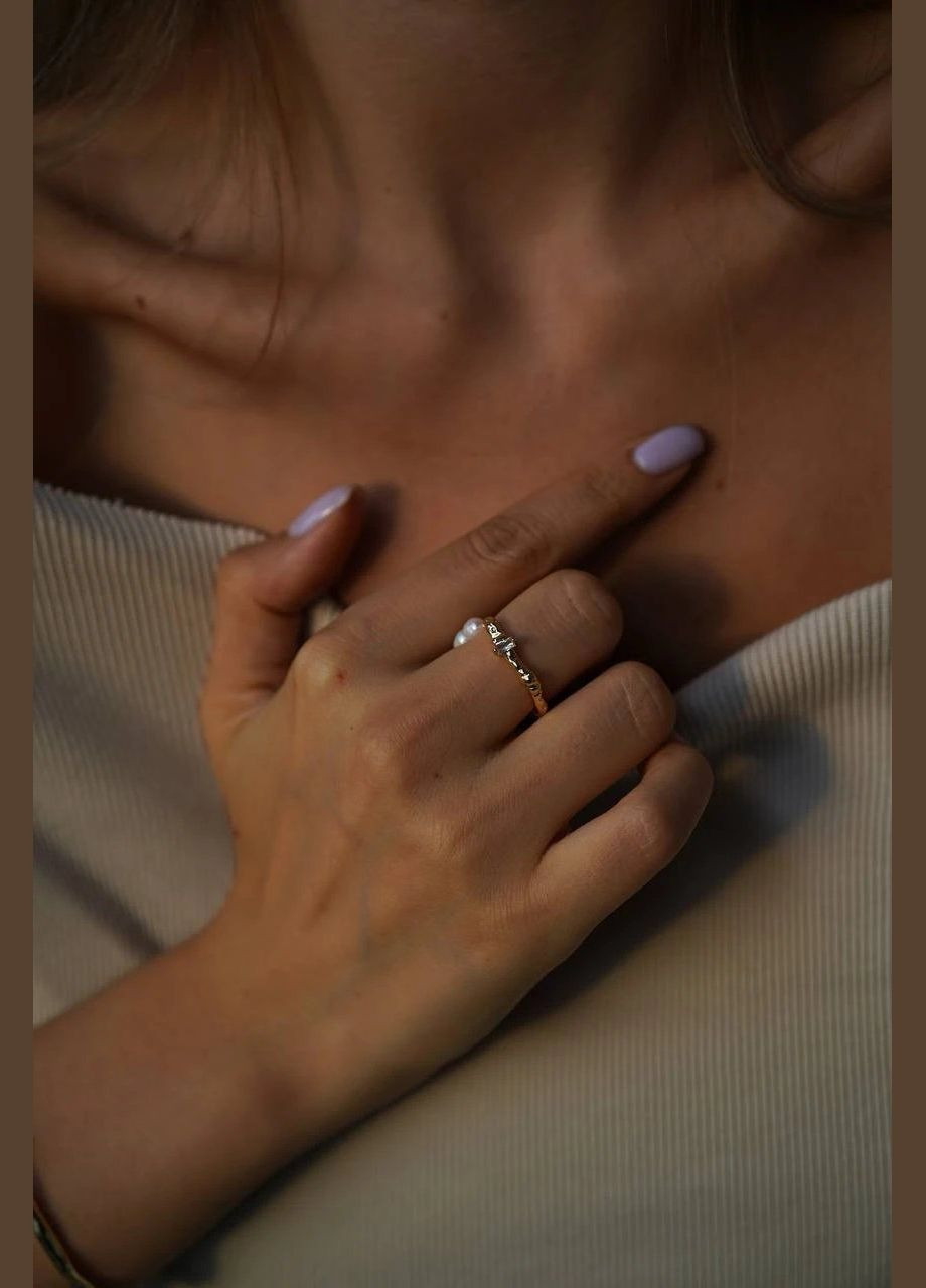 Кольцо "Gold Side" Le'Perle (312519686)