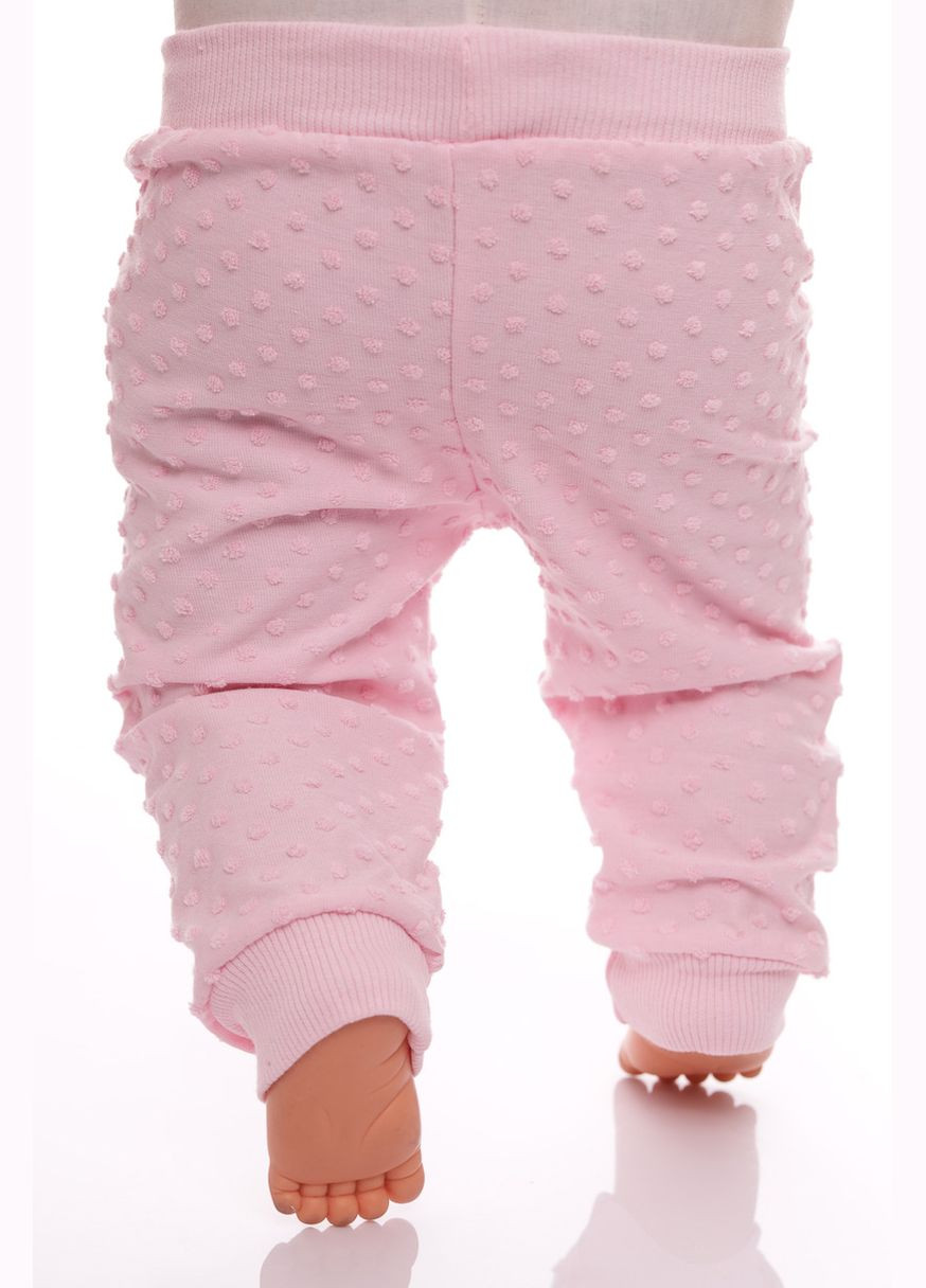 Рожевий демісезонний костюм з довгим рукавом для дівчинки трикотажний зайчик рожевий 68 см (33166) BABYKROHA