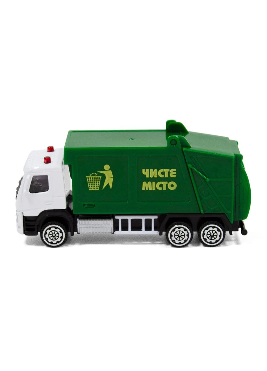 Автомодель метал 11,3х3,8х5,6 см Мусоровоз TechnoDrive (389591330)