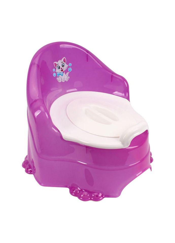 Горшок детский с крышкой для девочек от 10 месяцев туалетный горшок для приучения ТехноК (369760536)