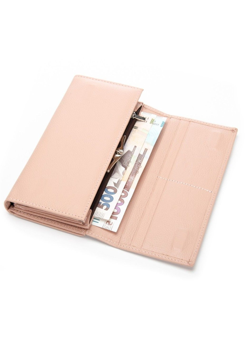 Женский кожаный кошелек Bright W46-2 pink purple Dr. Bond (370766685)