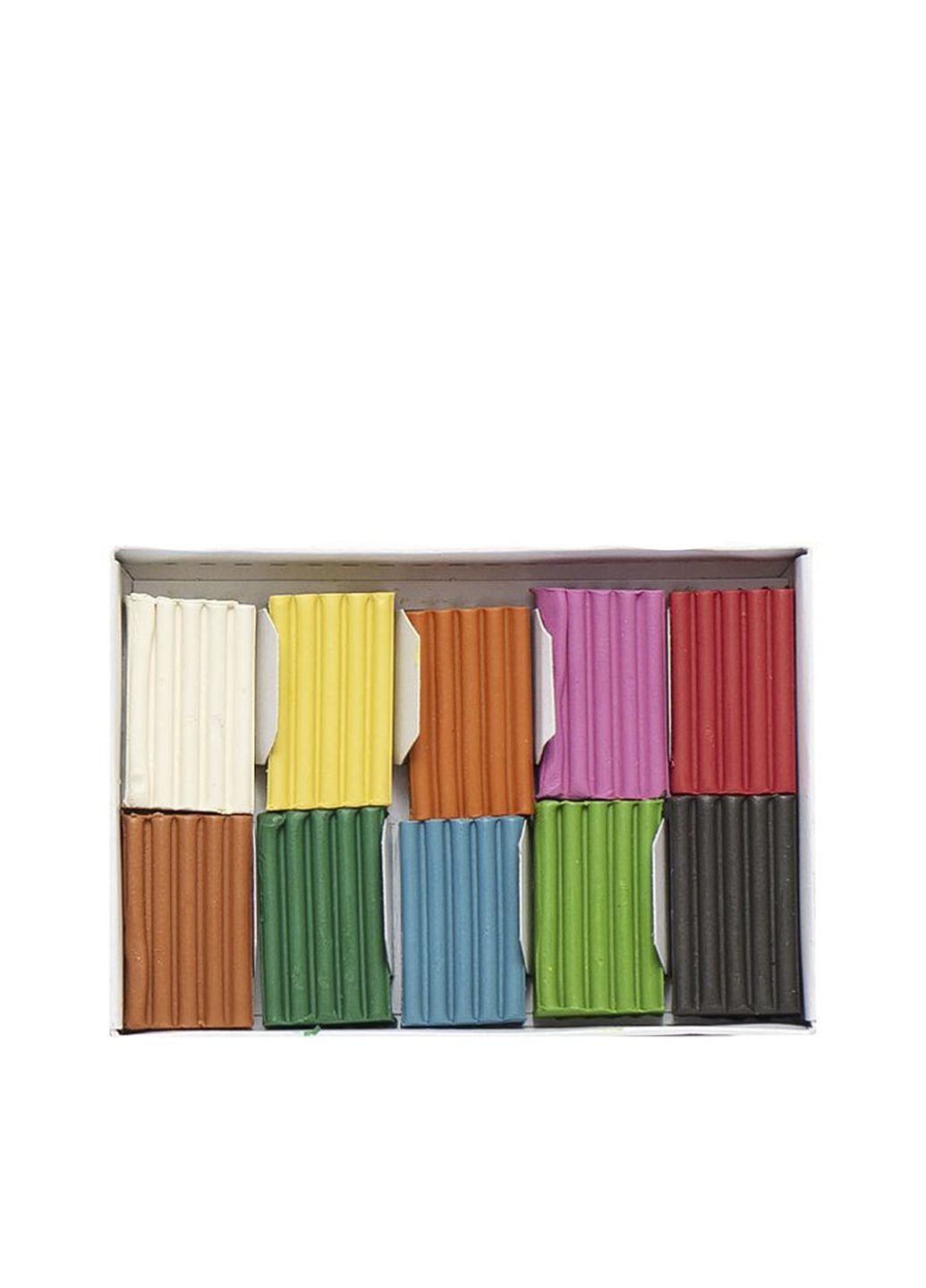 Пластилін, 10 кольорів колір різнокольоровий ЦБ-00281028 Тетрада (339402289)