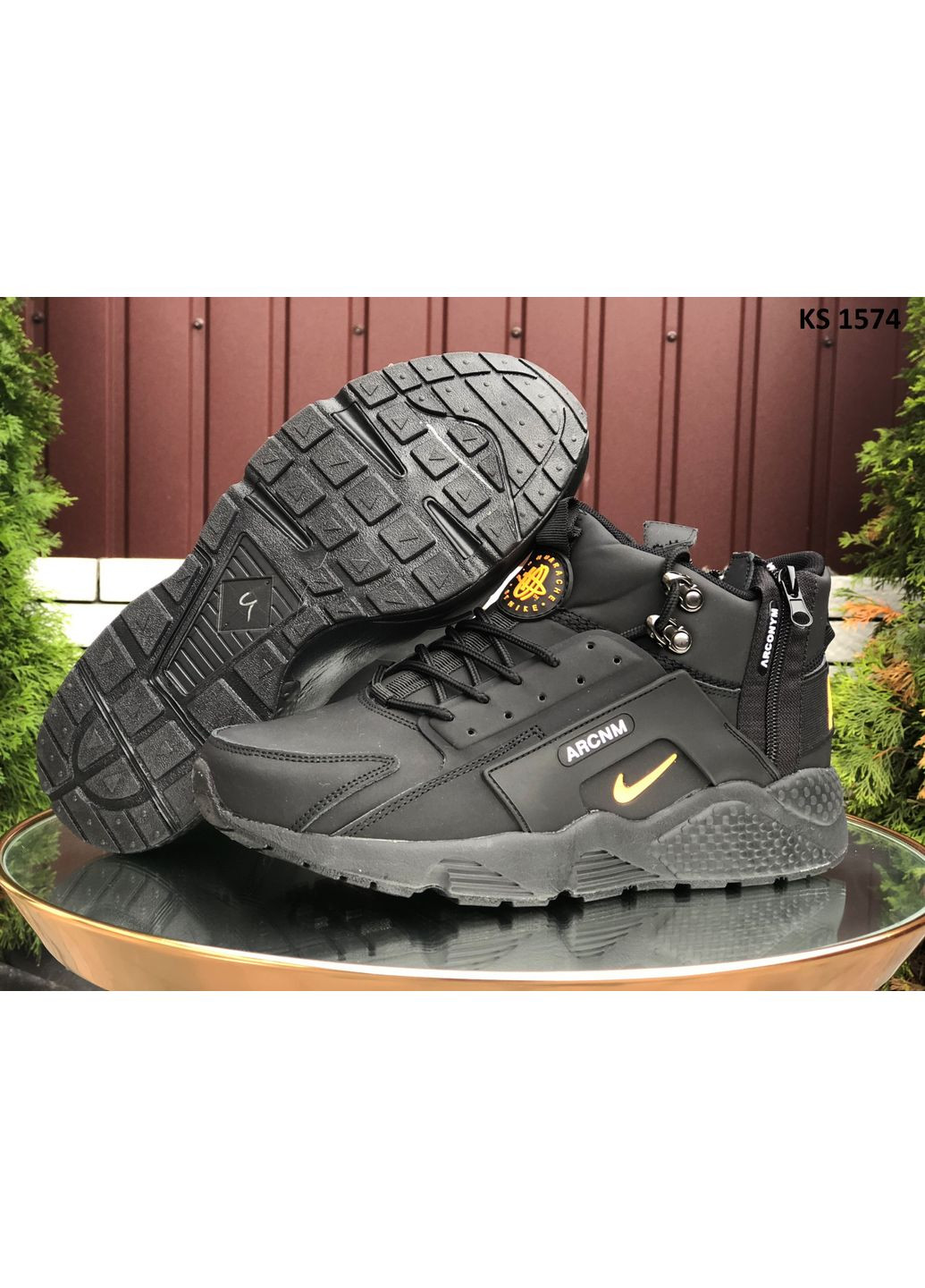 Цветные демисезонные кроссовки мужские nike huarache arcnm найк хуарачи No Brand