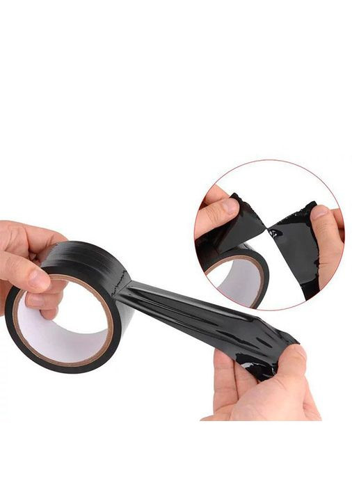 Скотч для бондажу чорного кольору для Садо-мазо. БДСМ скотч для тіла і для бондажу China (360604286)