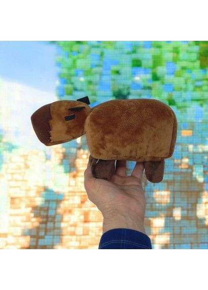 Мʼяка іграшка "Майнкрафт. Капібара" (21 см) Kinder Toys (370671398)