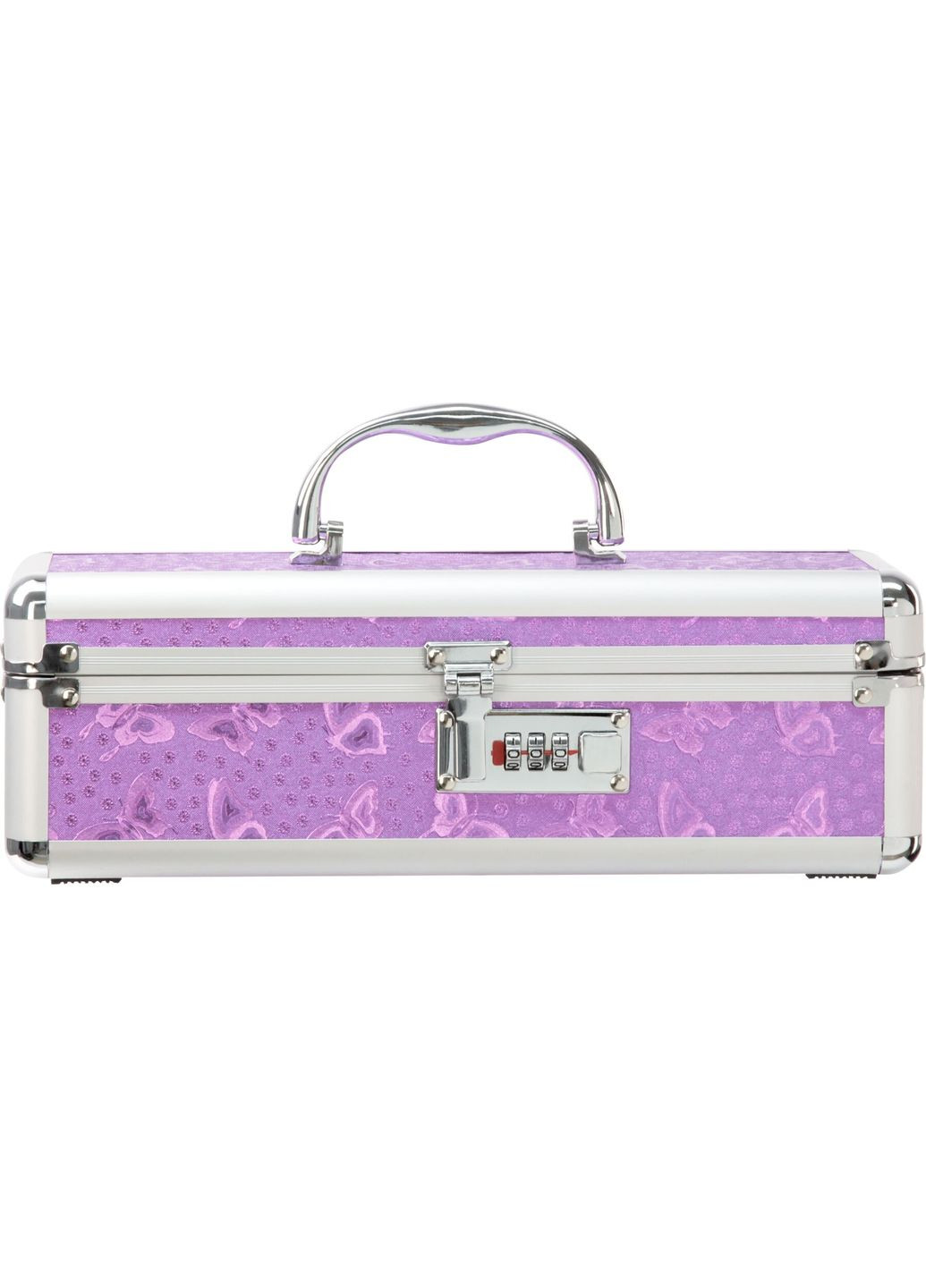 Кейс для зберігання секс-іграшок BMS Factory - The Toy Chest Lokable Vibrator Case Purple з кодовим PowerBullet (369945975)
