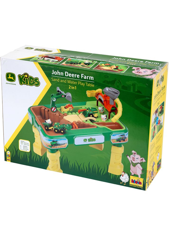 Ігровий стіл John Deere Ферма з піском та водою (3948) Klein (370033566)