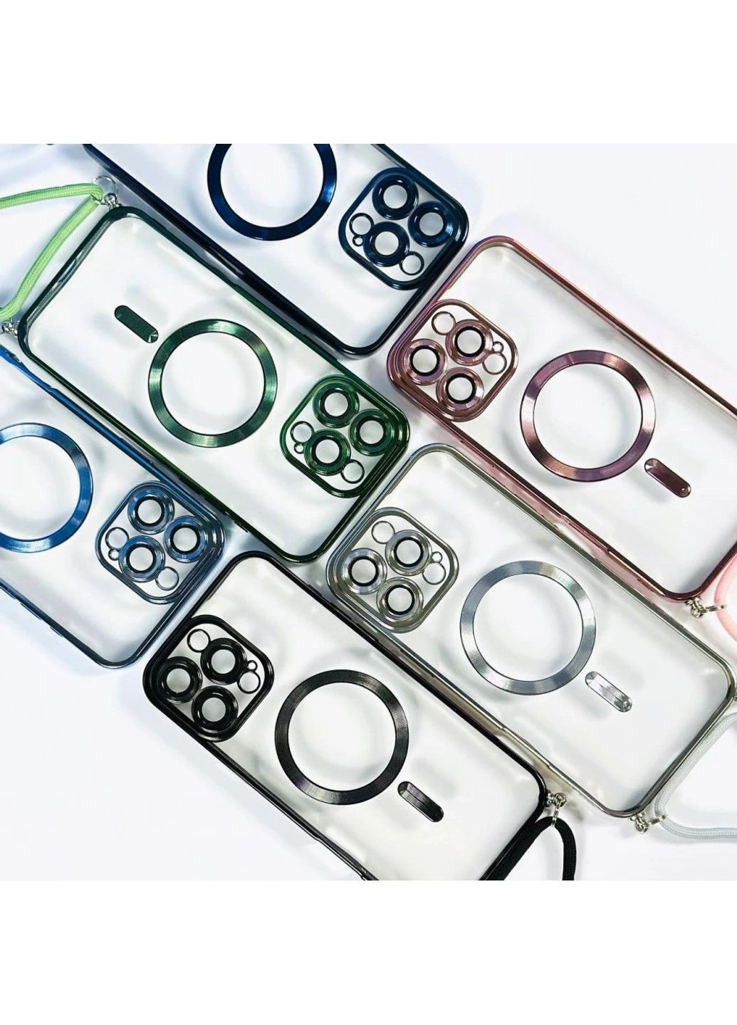 Чохол Crossbody Lanyard with Magsafe зі шнурком для iPhone 11 No Brand (382923135)