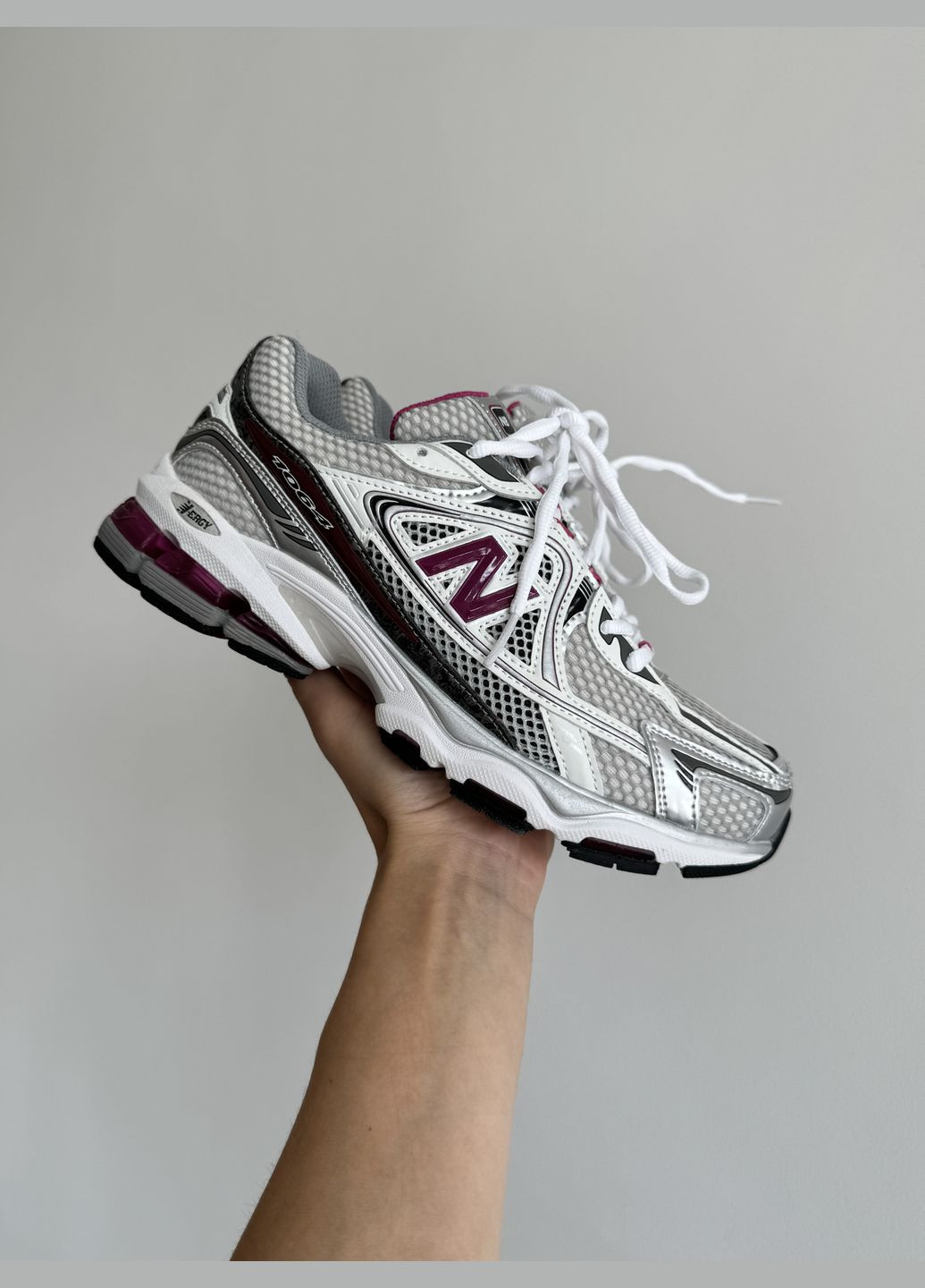 Серые демисезонные кроссовки мужские и женские new balance 1064 gray bordo | нью беланс 1064 серые бордовые No Brand