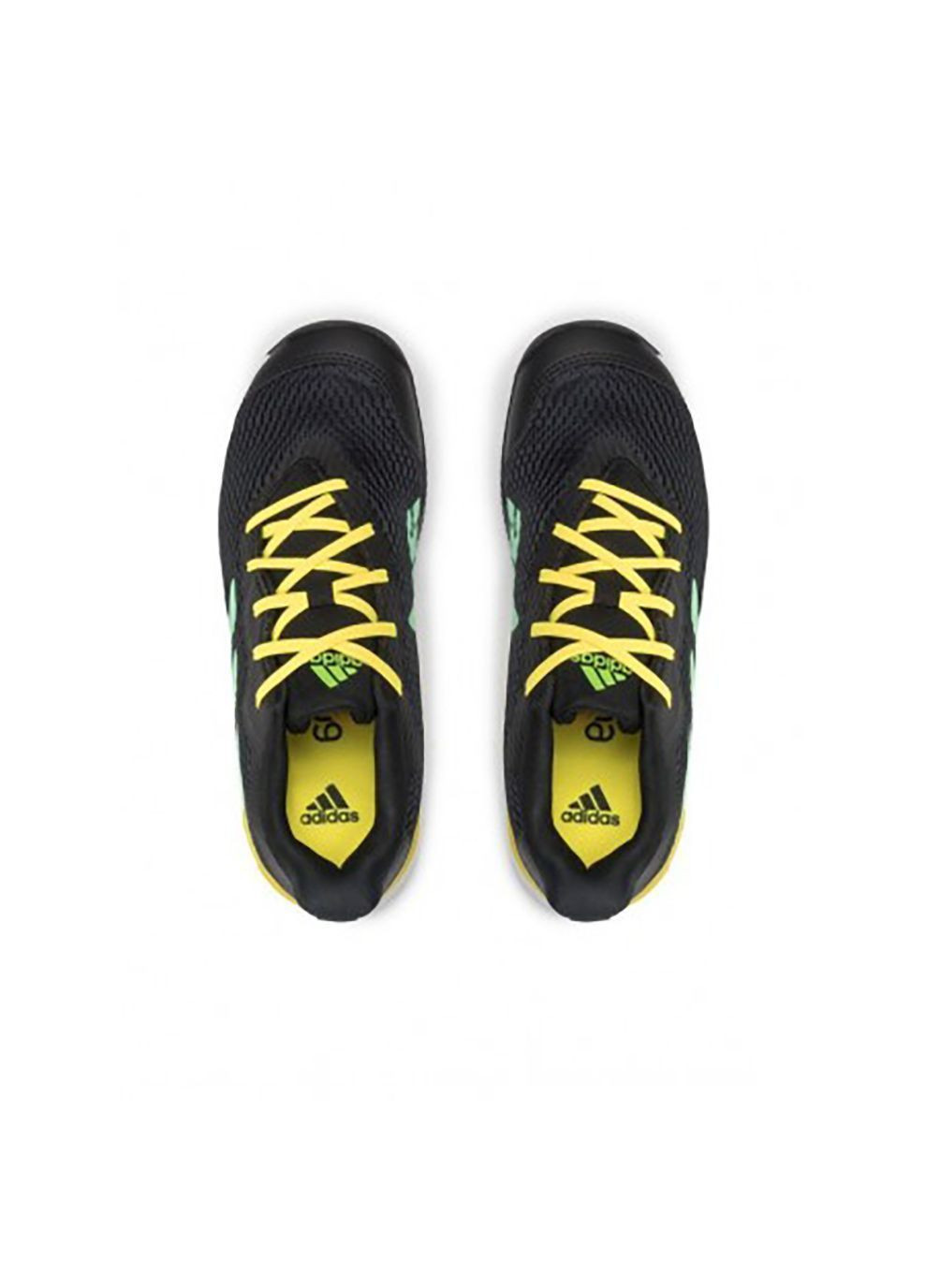 Комбіновані осінні кросівки barricade kids чорний зелений adidas