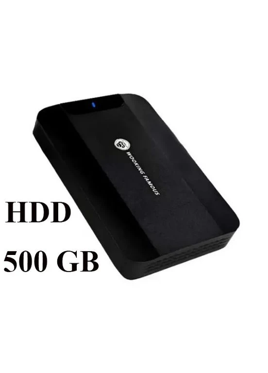 Портативный внешний жесткий диск HDD 500GB USB 3.0 в металлическом корпусе для ПК MacBook PS4 PS5 No Brand (391477607)