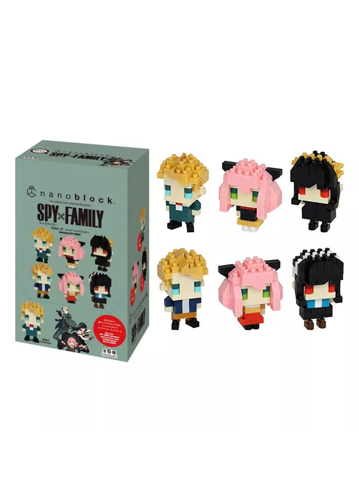 Конструктор Nаnoblock Семья Шпиона-1 (124163) Nanoblock (362538572)