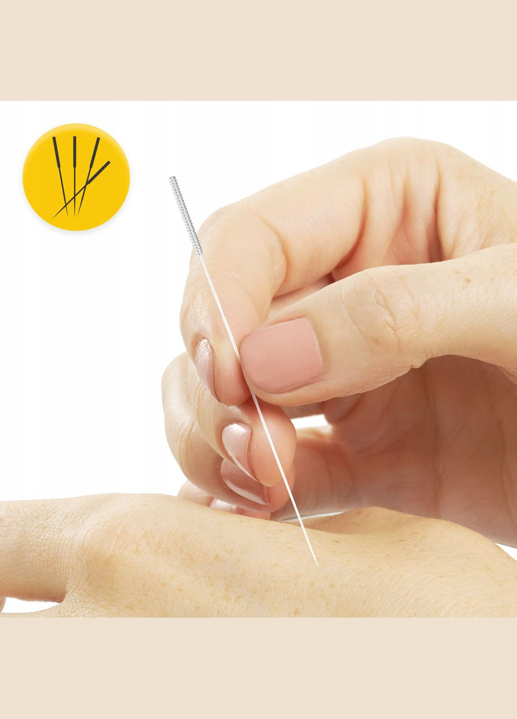 Иглы акупунктурные 0.3 х 100 мм с направляющей 100 шт (P-5905973405102) 4FIZJO (328763689)