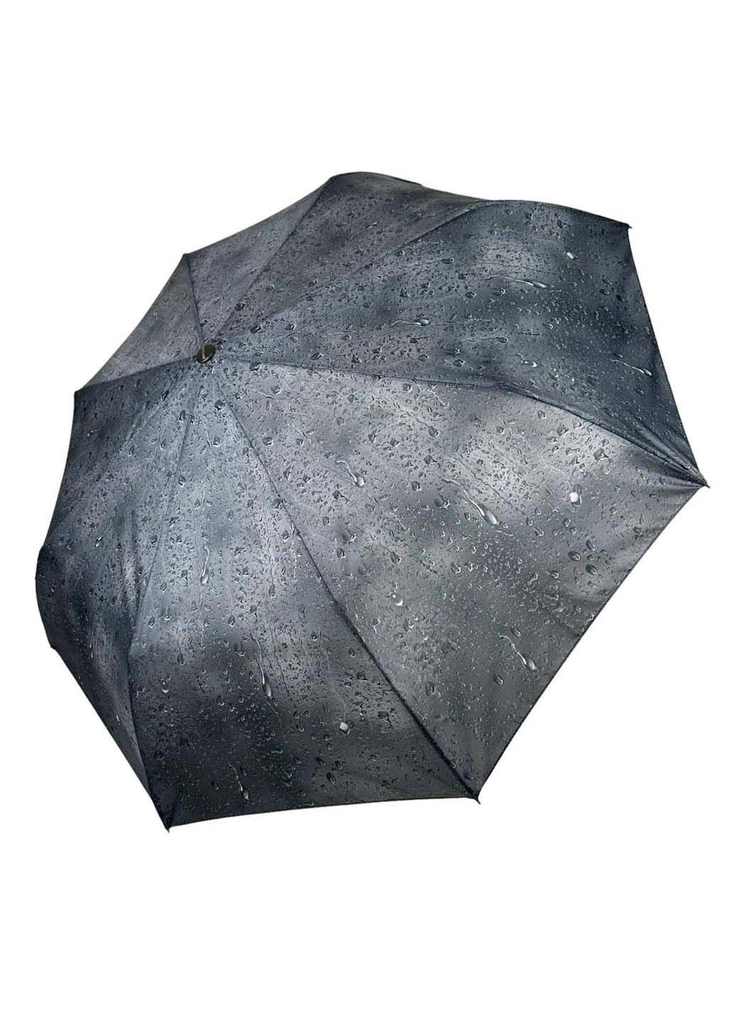 Женский зонт полуавтомат "Капли дождя" на 8 спиц Toprain (289977387)