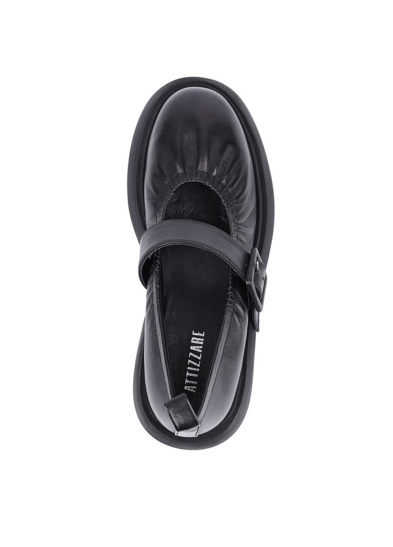 Attizzare Женские Туфли 2380-92 Черная Кожа черный з, — демисезон (304529348)