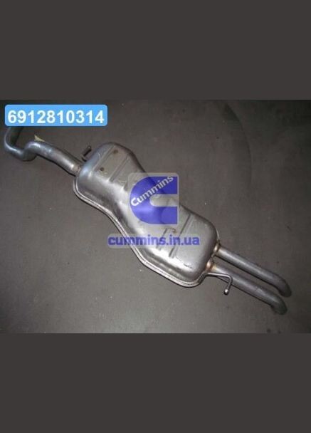 Глушитель задн. SKODA OCTAVIA (пр-во) 30.254 Polmostrow (366210294)