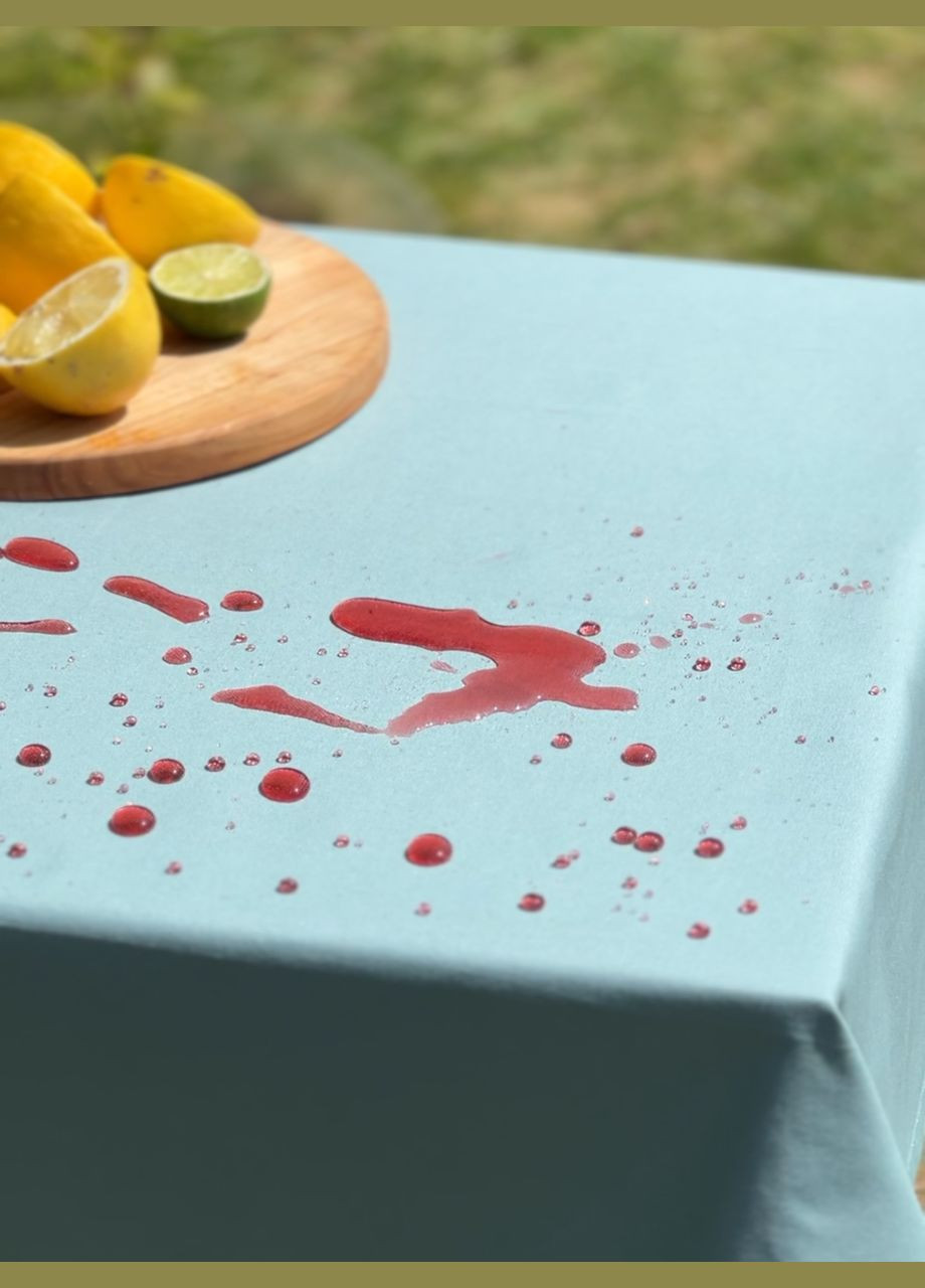 Водовідштовхувальна Скатертина "Тіффані однотон" 180х130 см No Brand (317275607)