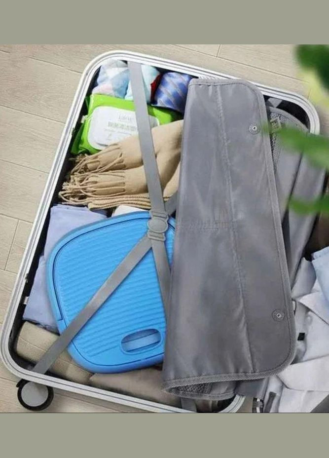 Складная переносная стиральная машина голубая (1767782365) Maxtop 7399 (326811544)