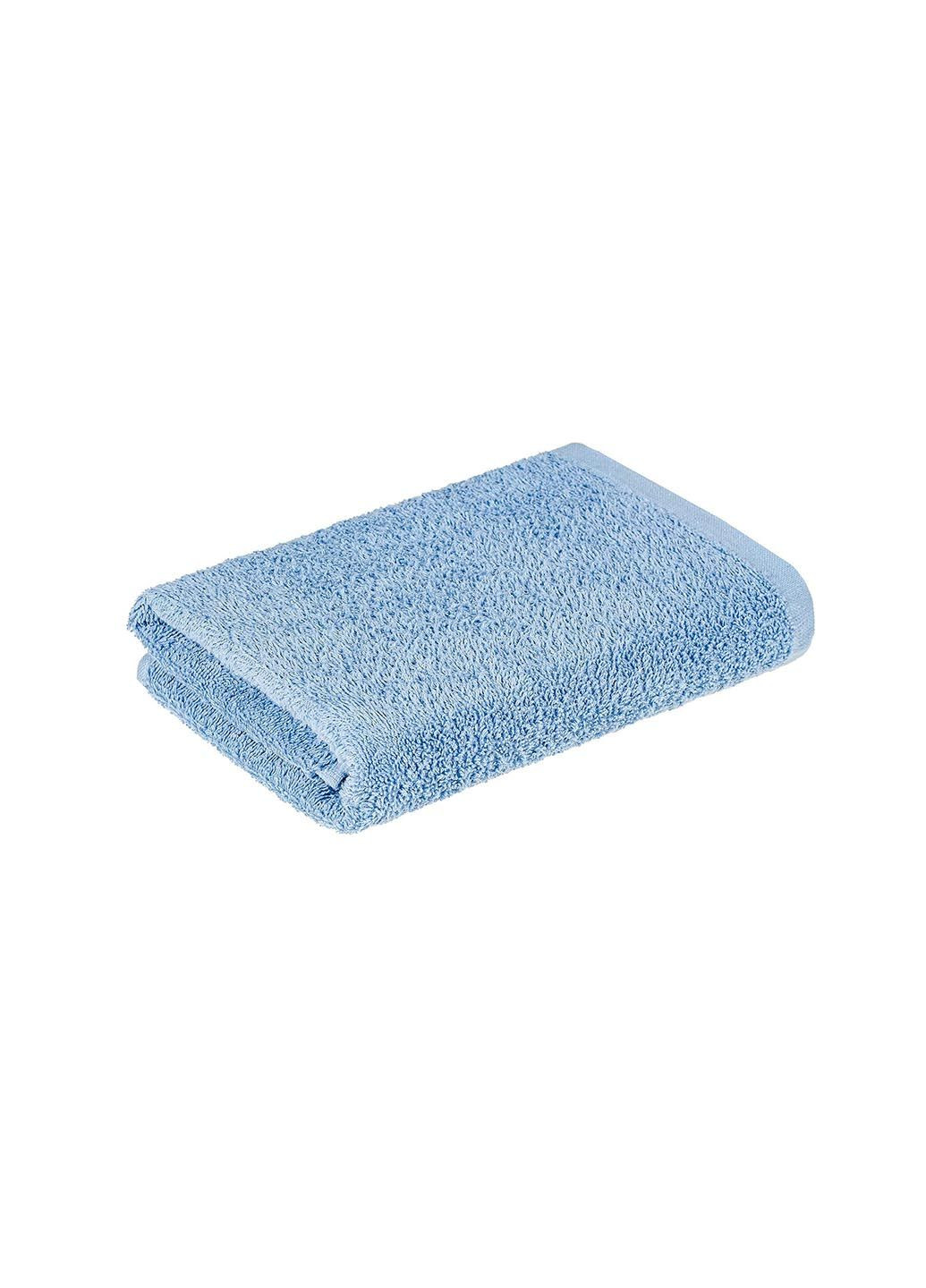 Полотенце махровое 40х70 см 430 г/м2 Home Line однотонный серо-голубой