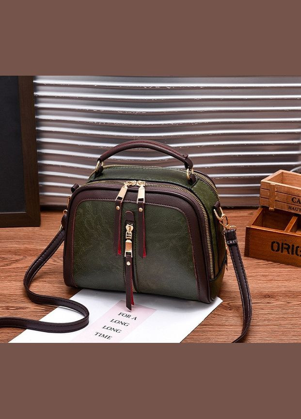 Стильная женская сумка Зеленый(BRT) Brettani (336552382)