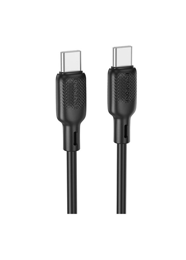 Кабель USB Type-C to USB Type-C / Провод шнур юсб тайп си на юсб тайп си для быстрой зарядки и передачи данных Borofone (334294089)