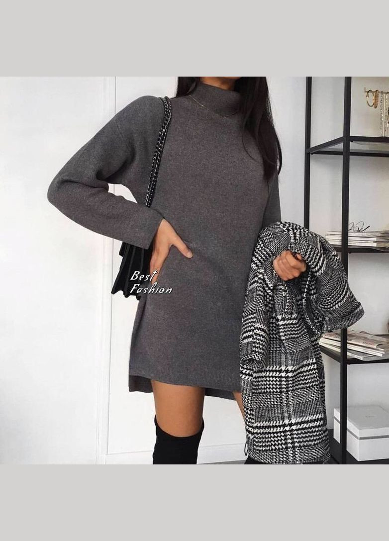 Утепленное тунико-платье Fashion (322444308)