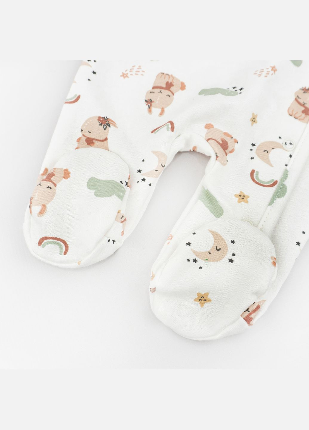 Человечек для малышей с начесом Dexter`s диагональная застежка bunnies dexter's (316356253)