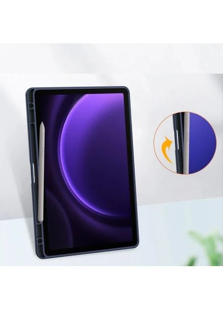 Чехол-книга Soft Edge с креплением для стилуса для Samsung Galaxy Tab S9 (SM-X710/SM-X716)/S9 FE (SM-X510/SM-X516B) 11.0" Deep BeCover (393770986)