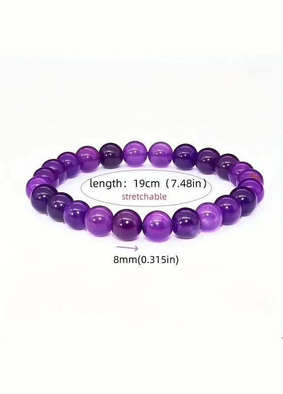 Браслет Синій Павук для зцілення із содалітом 8 мм, натуральний камінь LuxAurum118 Liresmina Jewelry (357492633)