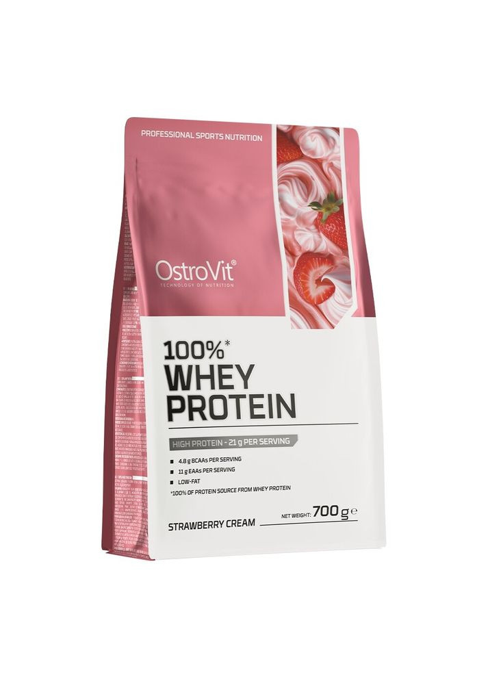 Протеин Whey Protein, 700 граммов Клубника Ostrovit (324418396)