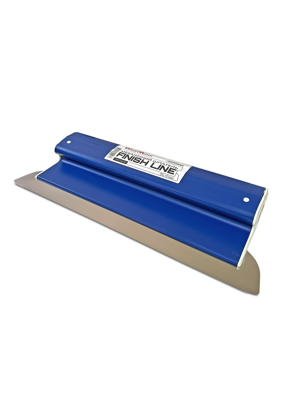 Шпатель механический FINISH LINE пластмассовая ручка с сменным лезвием 400х0,4мм " " WoffMann (339669036)