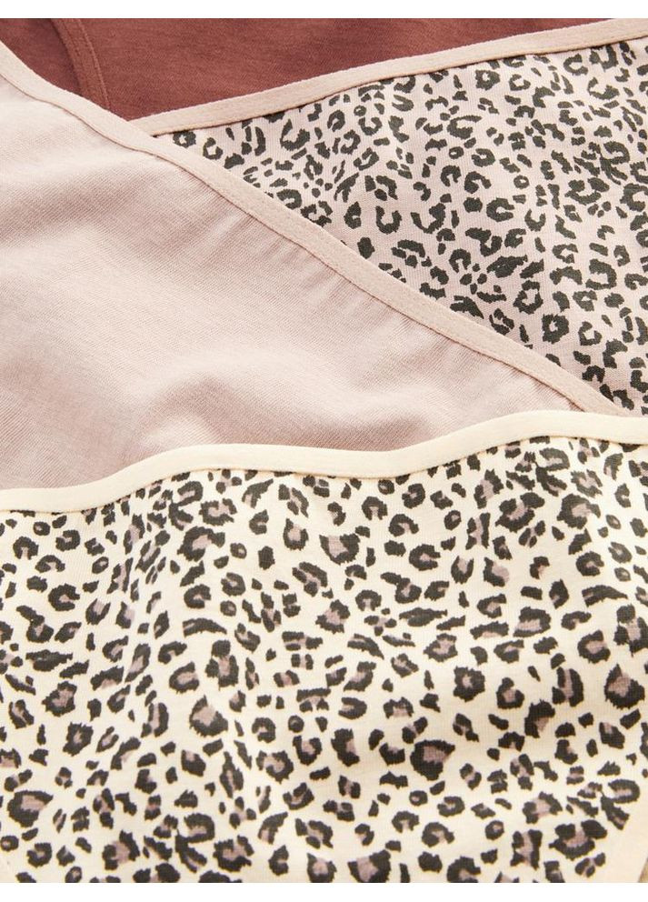 Трусики-сліп з високою талією для жінки Cares BDO93431 бежевий Primark С эластичным поясом (357133100)