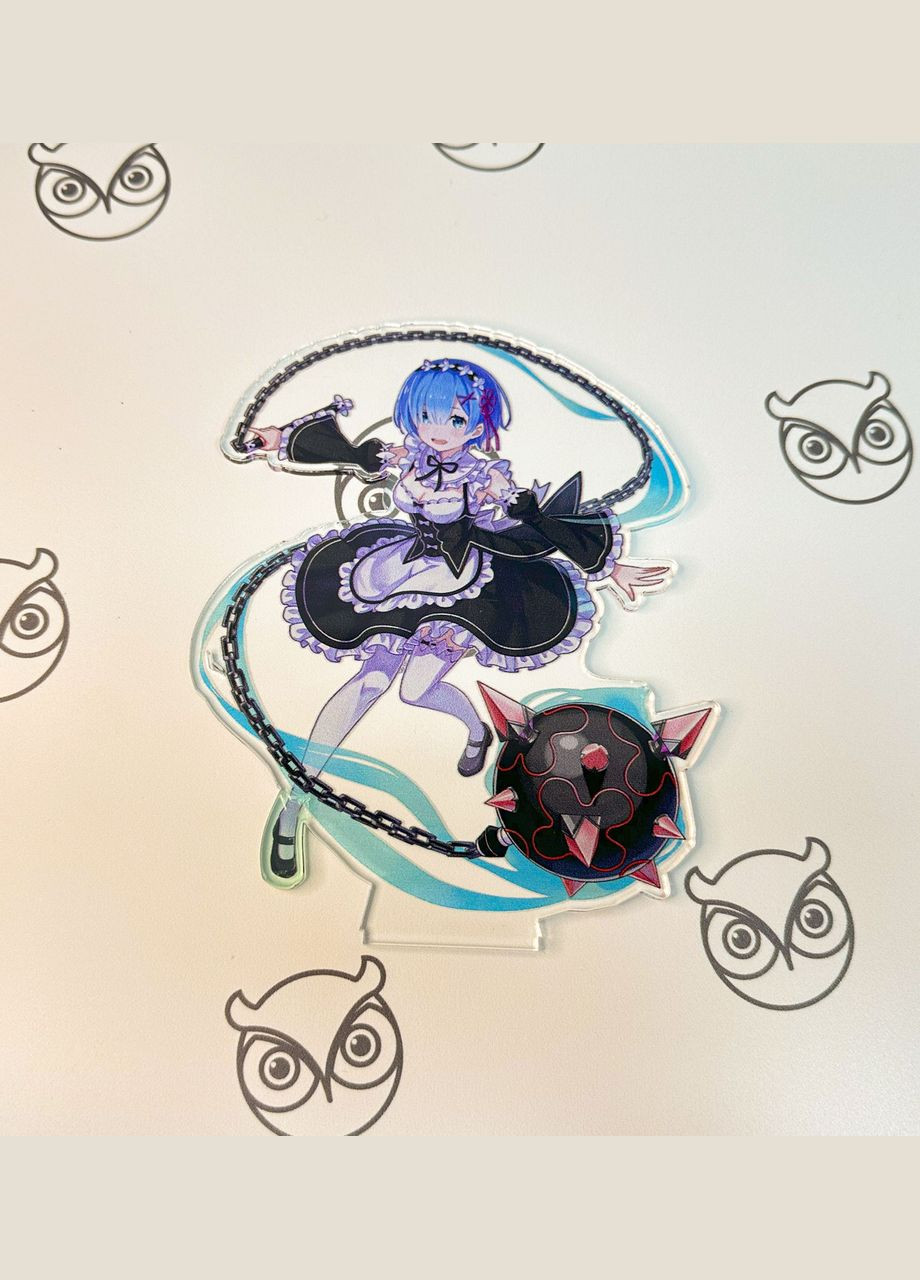 Акриловая коллекционная фигурка Аниме: Re: Zero. Жизнь с нуля в альтернативном мире – Рем 15 см No Brand (339618896)