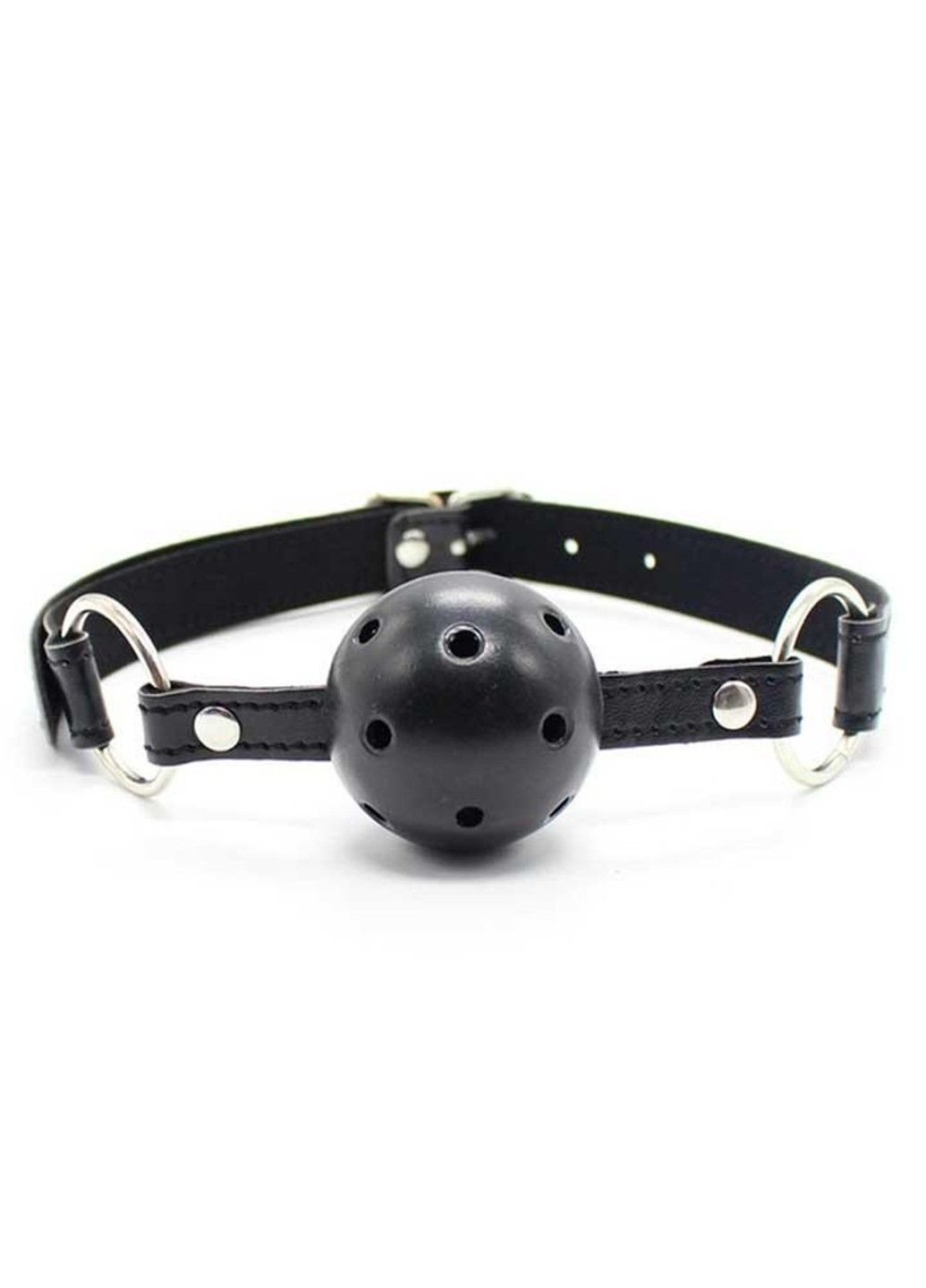 Черный БДСМ кляп в рот "Mouth ball"– Садо-мазо No Brand (288538701)