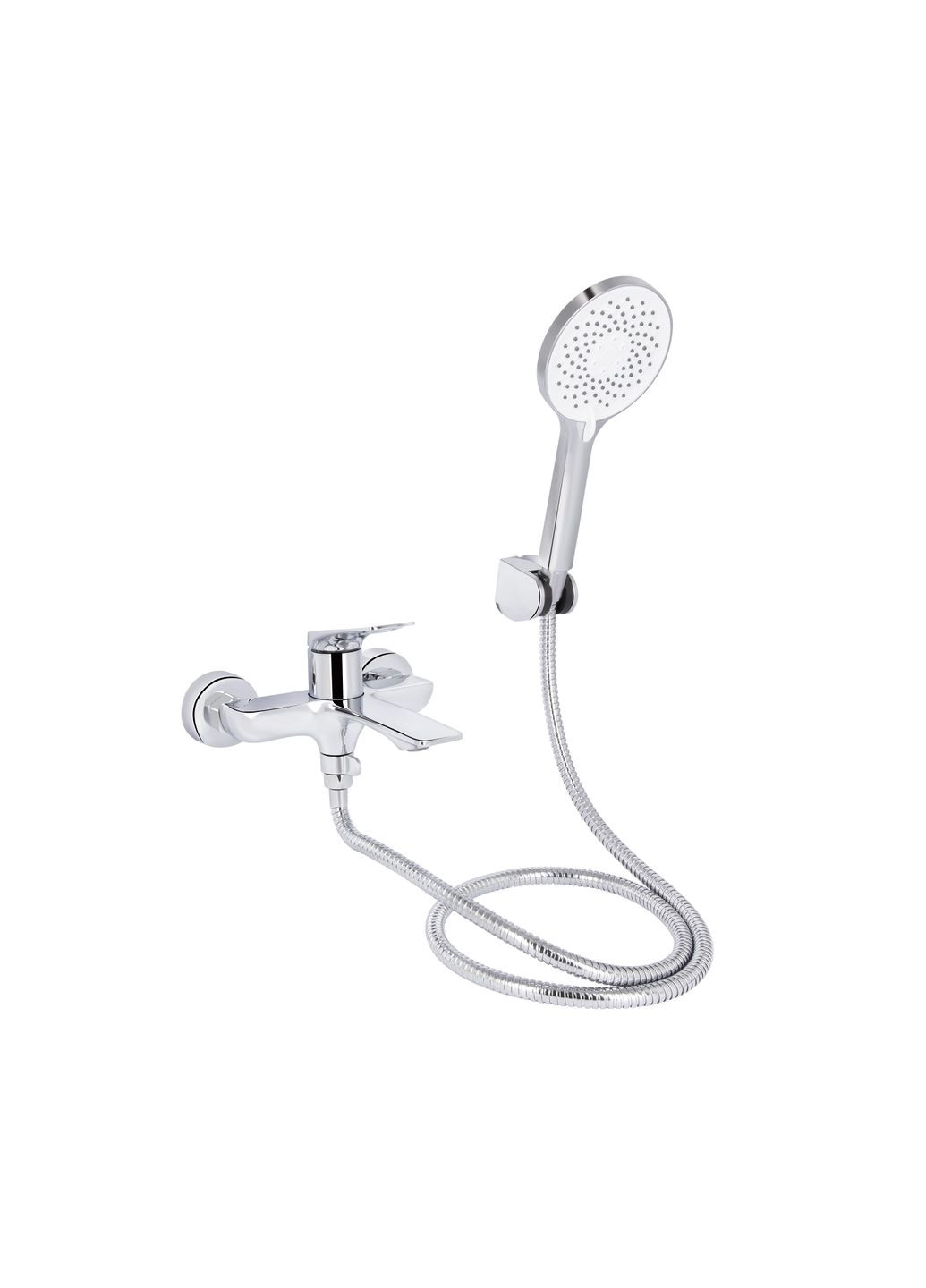 Змішувач для ванни Vlasta New (з душовим гарнітуром) QTVLA259CRM45642 Chrome Qtap (323485632)