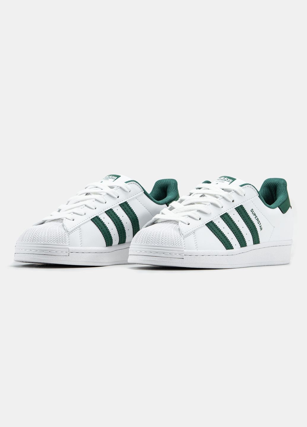 Кроссовки женские Adidas Superstar white | Адидас Суперстар белые No Brand белые демисезоны (315483035)
