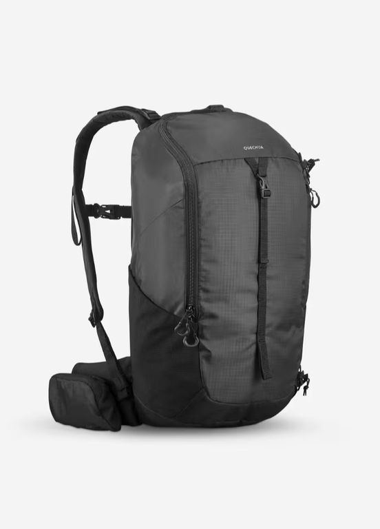 Женский Туристический Рюкзак MH100 20л 48 х 23 х 17,5 см Черный Совместимые с Питьевой Системой Quechua (342966980)