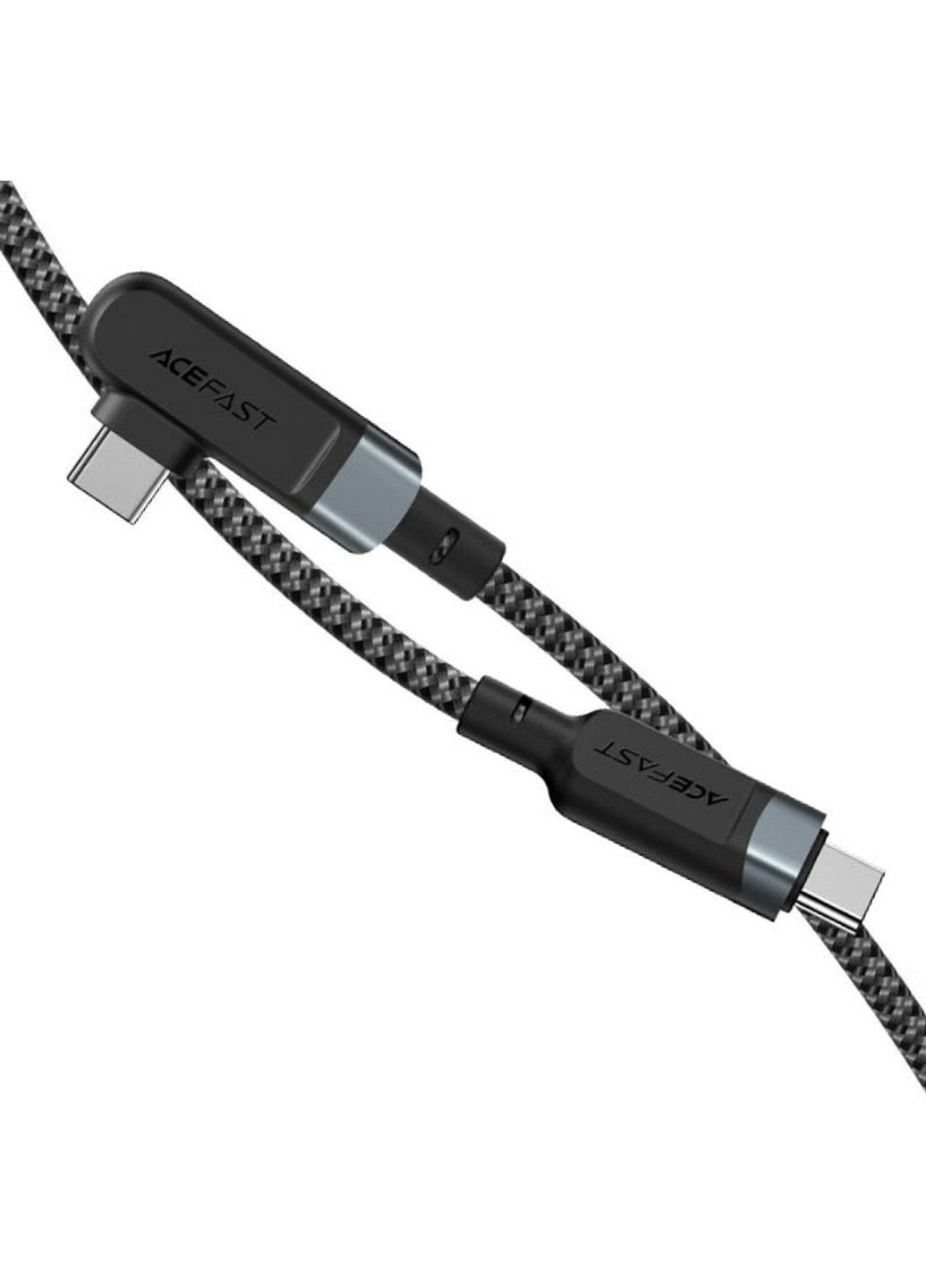 Дата кабель C5-03 USB-C to USB-C 100W right angled aluminum alloy (2m) Acefast (291879224)
