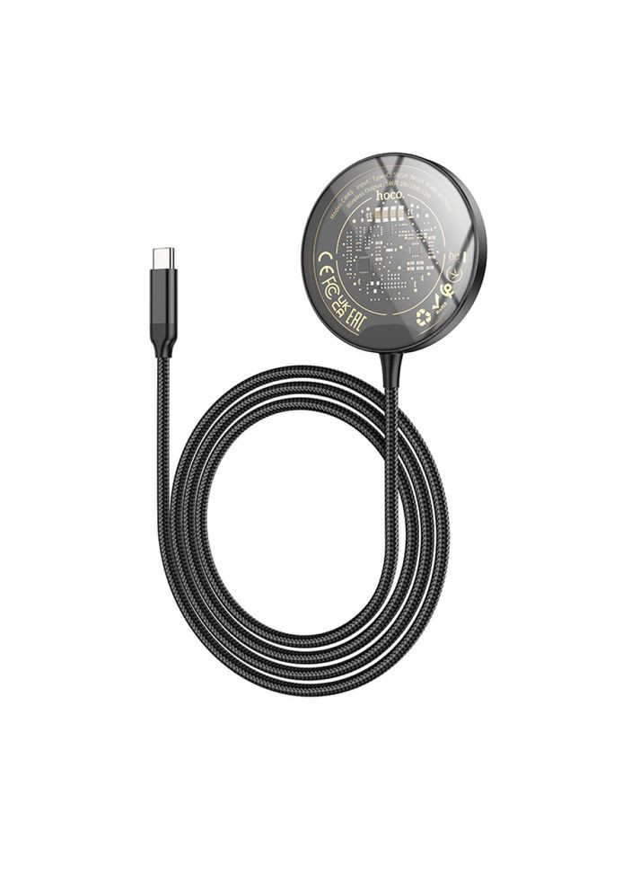 Бездротова зарядка 3в1 CW45 Discovery Edition 3-in-1 magnetic Чорний Hoco (337350846)